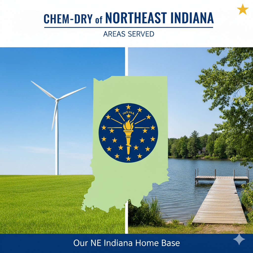 Northeast Indiana Chem-Dry Service Area