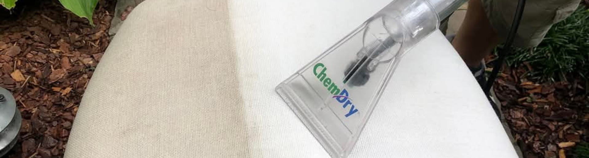 Upholstery Cleaning of chair Before After furniture cleaning amazing results by Chem-Dry.