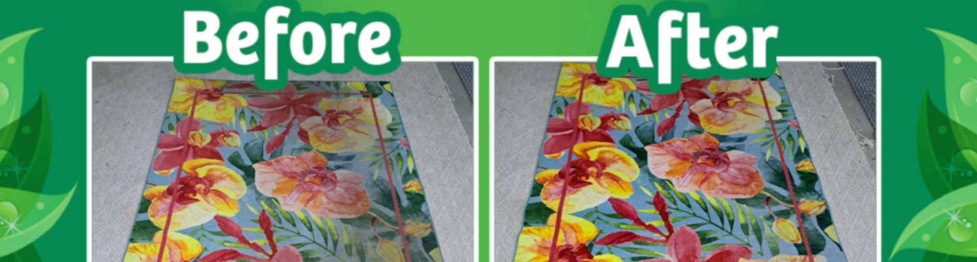 Specialty wool area rug undergoing professional, certified in-shop cleaning services in Fort Wayne.